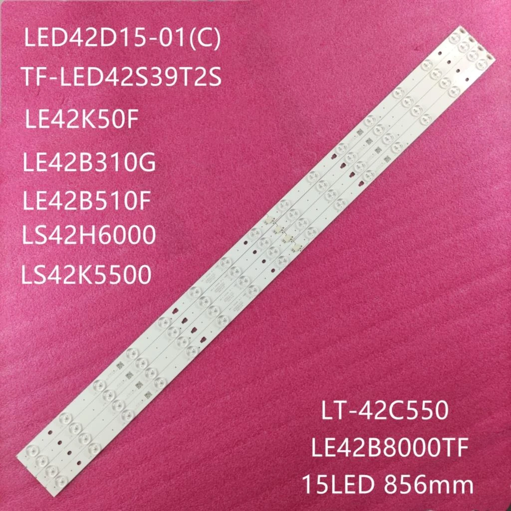 LED Backlight strip 15lamp LED42D15-01(C) 3034201520V For Haier TF-LED42S39T2S  LE42K50F LE42B310G LS42H6000 LE42B510F LS42K5500