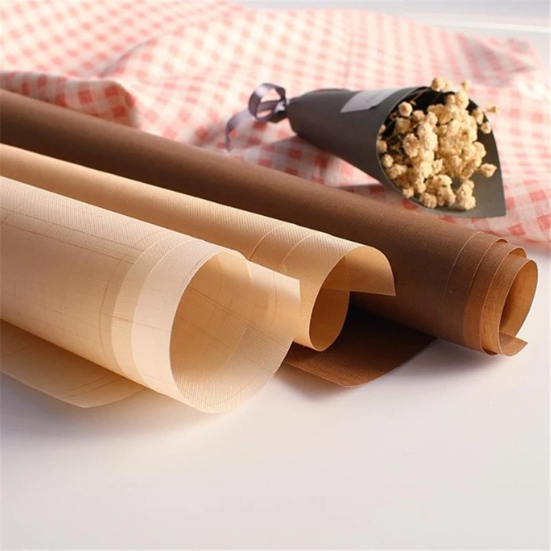 2 Sizes Reusable Non Stick Baking Paper High Temperature Resistant Non-stick Sheet Pastry Baking Oilpaper Grill Baking Mat