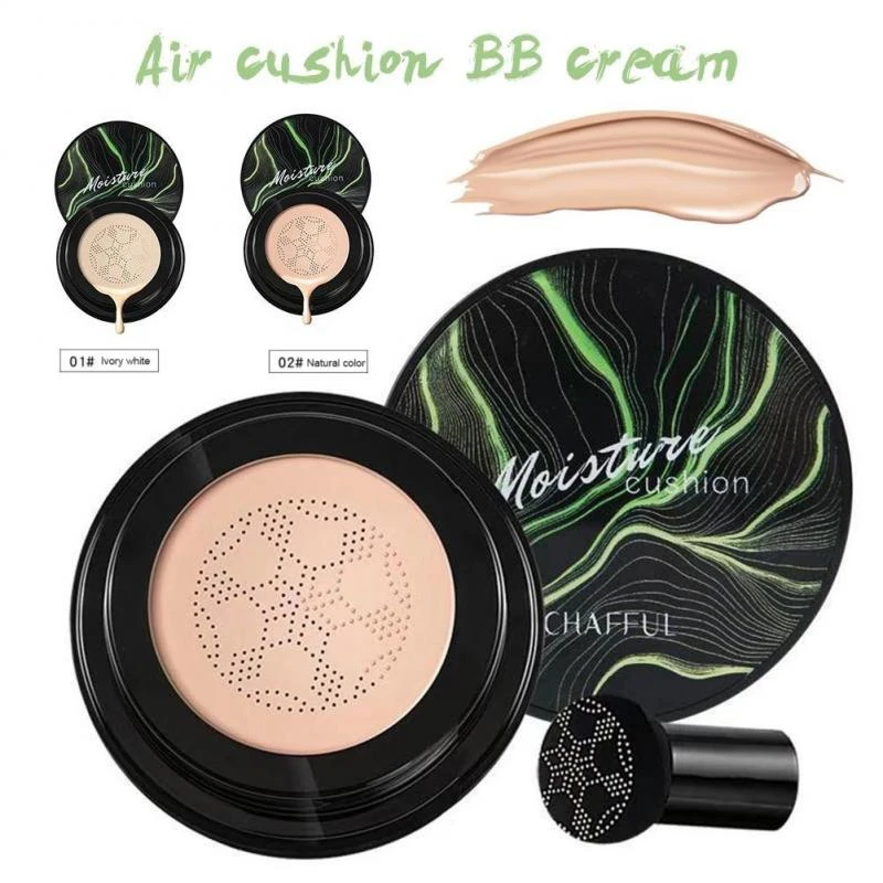 Mushroom Head Air Cushion CC Cream Moisturizing Foundation Natural Brightening Makeup BB Cream Makeup With Bruth TSLM1