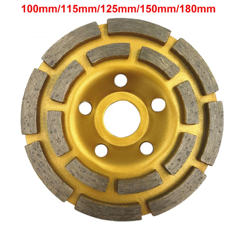 100/115/125/150/180mm Diamond Segment Grinding Wheel  Disc Grinder Concrete Granite Stone Cut