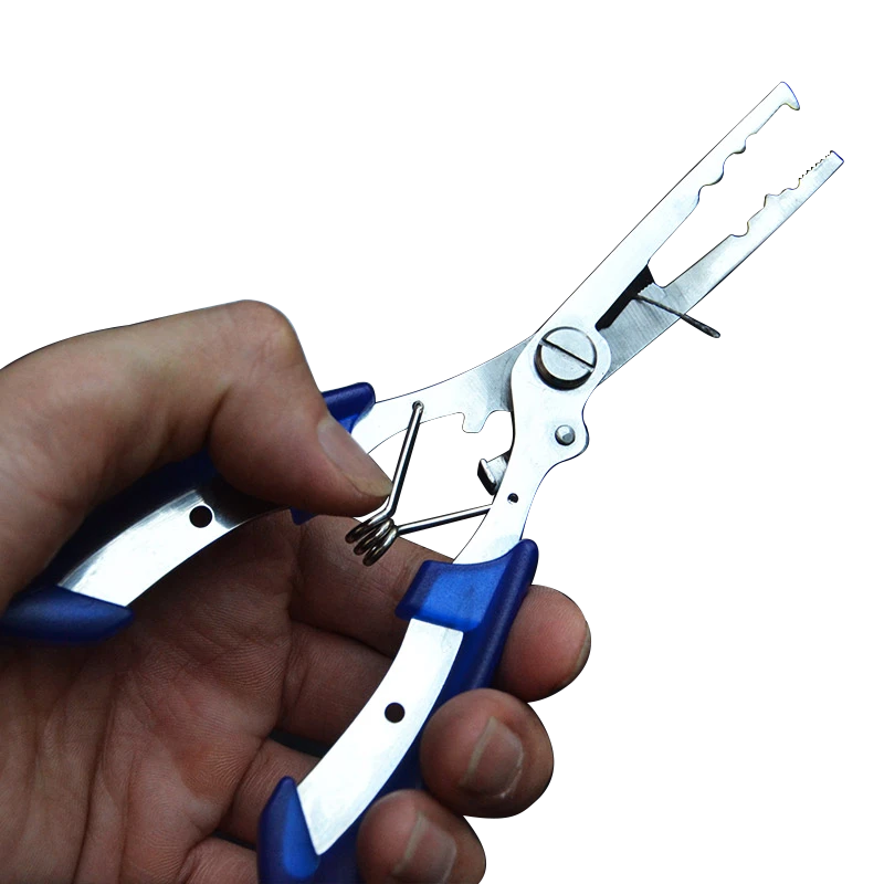 Fishing Tackle Fishing Pliers Split Ring Fish line Cutter Scissors Fish Hook Remover  Fishing Accessories For Camping equipment
