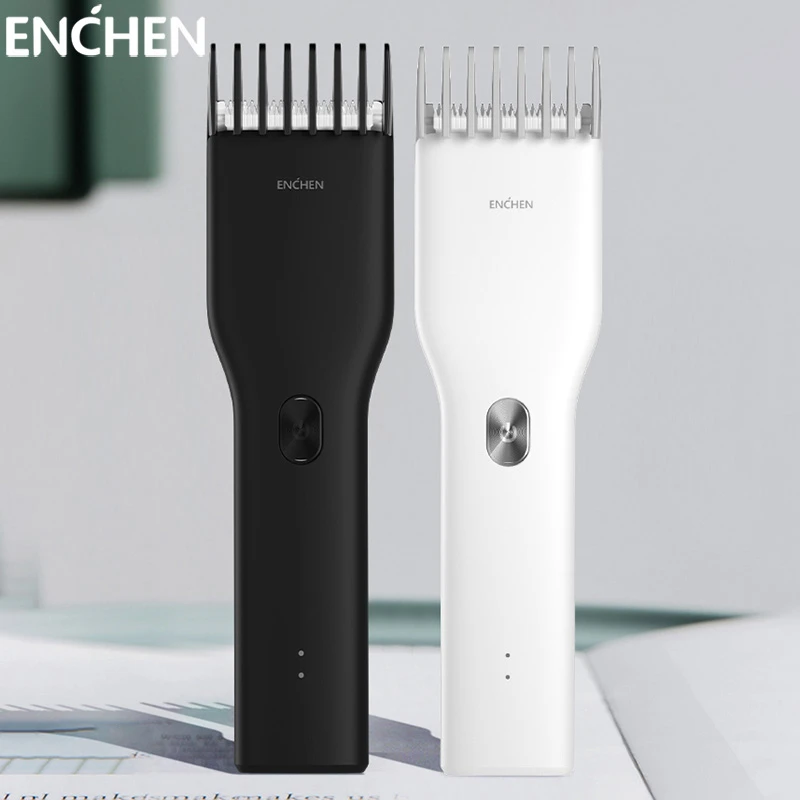 ENCHEN Boost Electric Hair Clipper Professional Cordless Fast Charging Ceramic Haircut Machine Hair Trimmer For Men Children