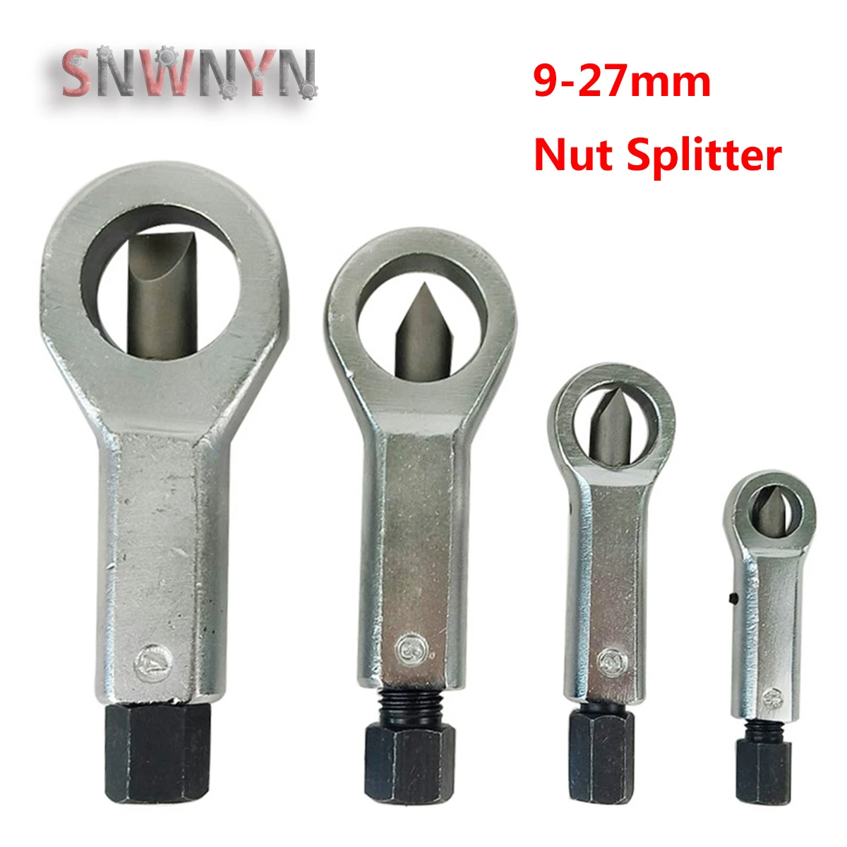 1PCS 9-27mm Break Damaged Nuts Splitter Cracker Remover Rust Nut Manual Remover Extractor Tools Hand Tool