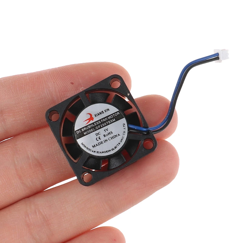 Ultra-miniature Brushless Fan Electric DC 5V 6V 2507 Mini Micro Tiny Cooling Fan New