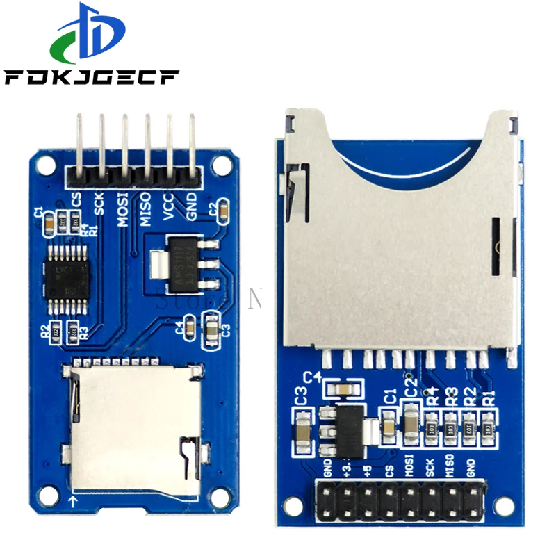 Micro SD Storage Expansion Board Micro SD TF Card Memory Shield Module SPI For Arduino