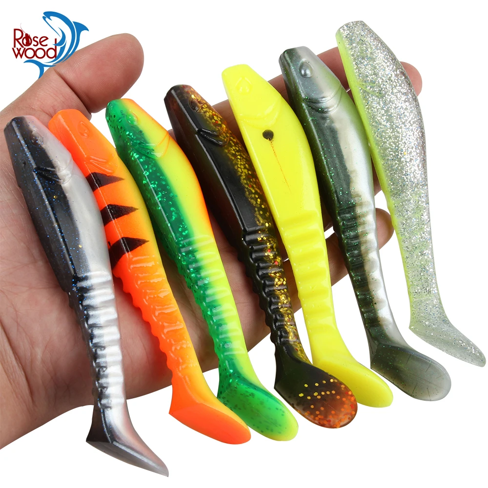 RoseWood Fishing Lure Soft Lure Shad Silicone Bait 19g 13cm/5