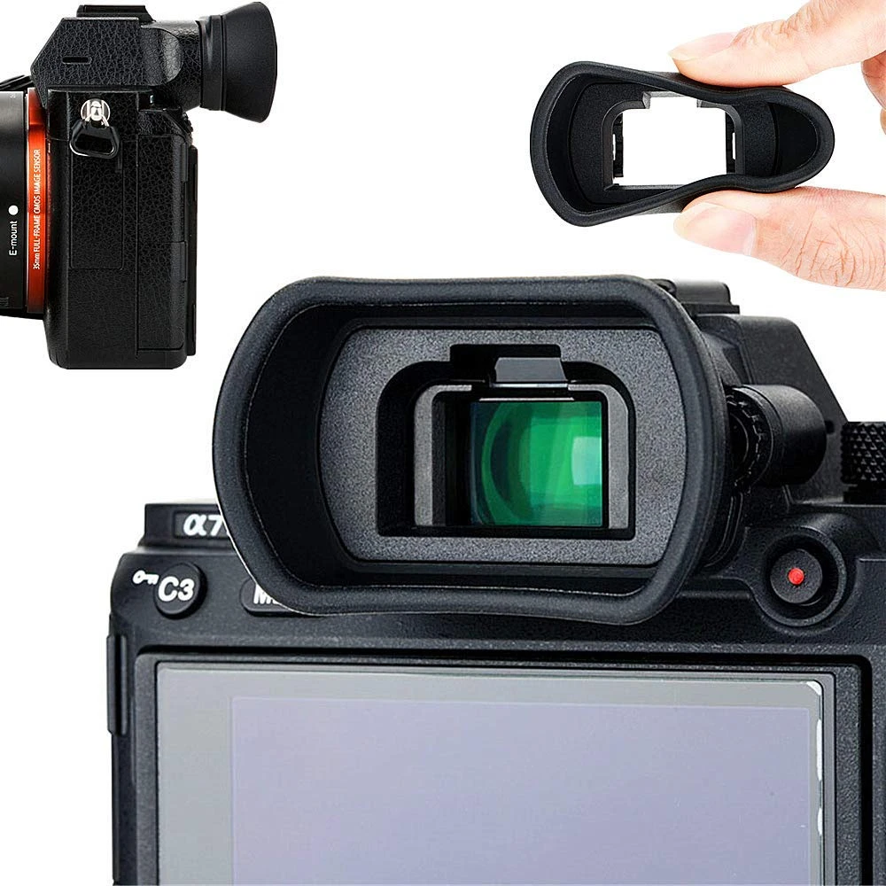 Camera Eyecup Viewfinder Eyepiece Eye Cup for Sony a7 a7 II a7 III a7R a7R II III a7R IV a7S II a58 a99II a9II Replaces FDA-EP18