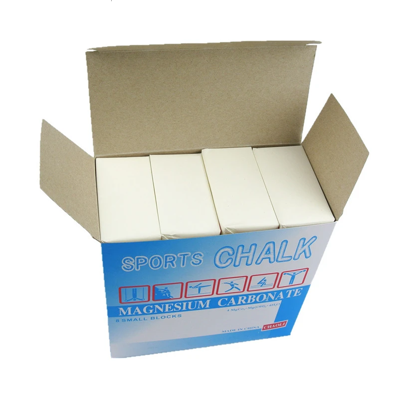 2/4/8pcs Blocks Sports Chalk Weight Lifting Magnesium Powder Anti-skid Rhythmic Gymnastic Chalk Sport Barbell Climbing Magnesium