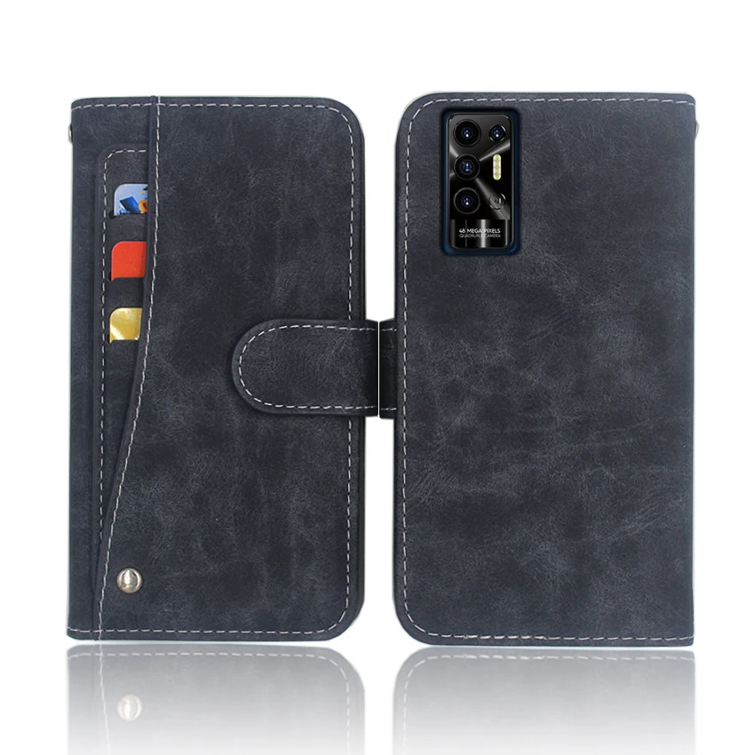 Hot! Tecno Pova 2 Case Luxury Wallet Flip Leather Phone Bag Cover Case For Tecno Pova 2 With Front Slide Card Slot