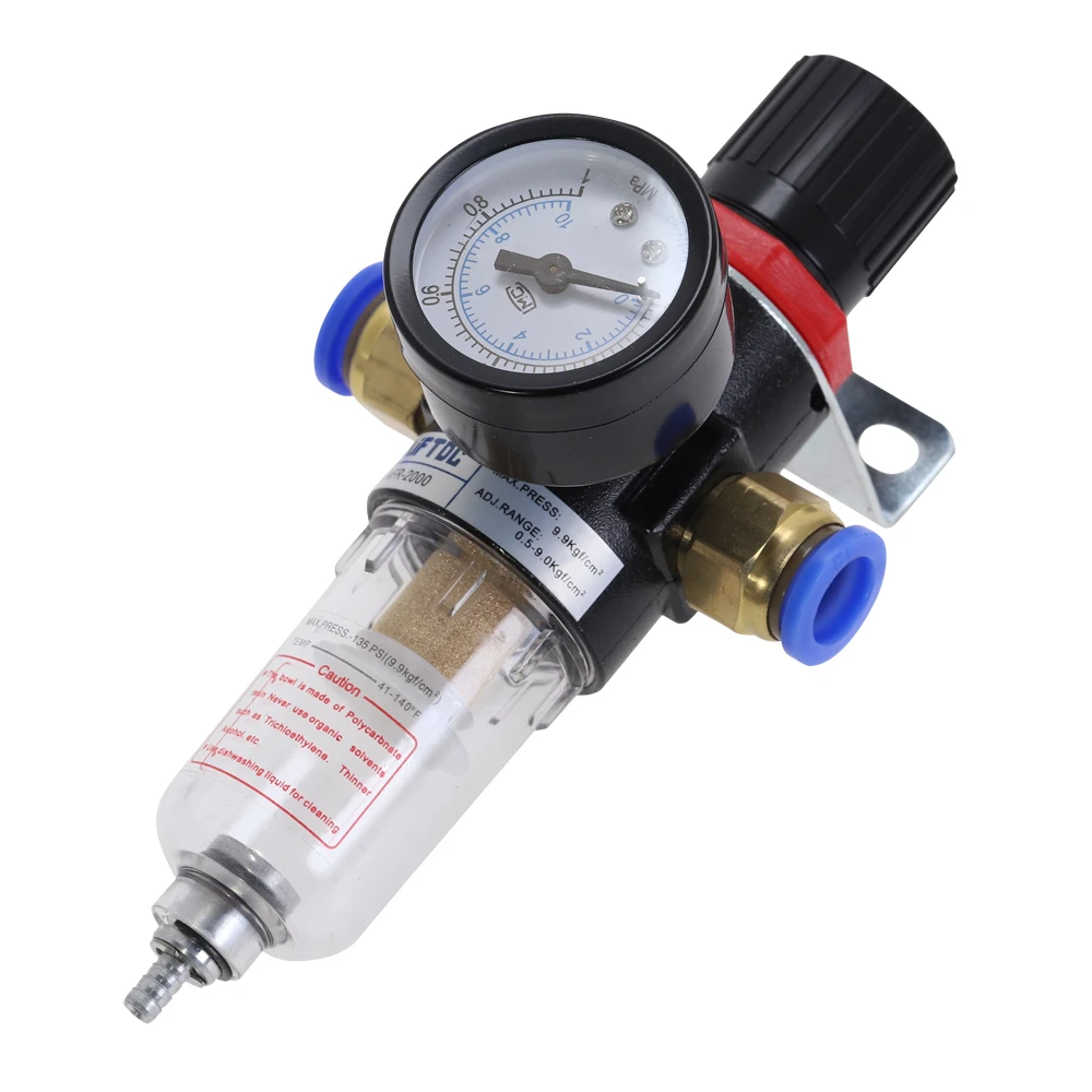 AFR-2000 Pneumatic Filter Regulator Air Treatment Unit Pressure Switches Gauge AFR2000