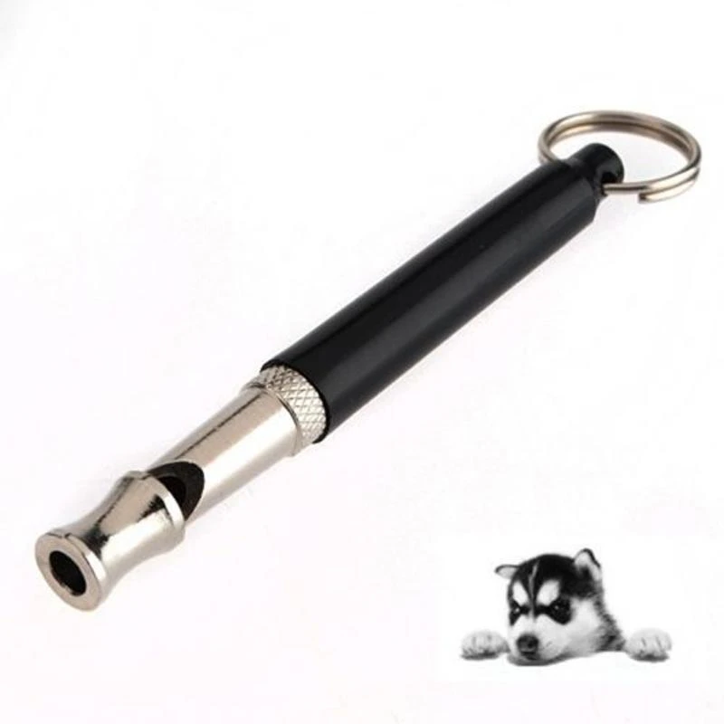 New Dog Pet High Frequency Supersonic Whistle Stop Barking Bark Control Dog Training Deterrent Whistle Puppy Adjustable Training