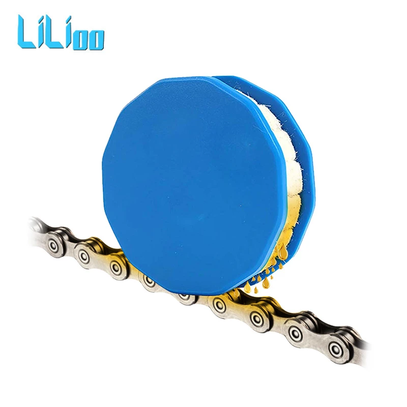 Bicycle Roller Chain Oiler Lubricating Cycling Gear Roller Cleaner Lubricant W/Magnet Bicycle Chain Repair Tools Bike Accessorie