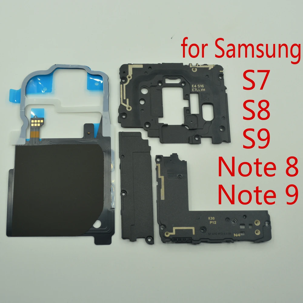 NFC Wireless Charging Antenna Panel Loud Speaker For Samsung S7 Edge S8 S9 Plus Note 8 9 Original Phone Repair Parts Flex Cables