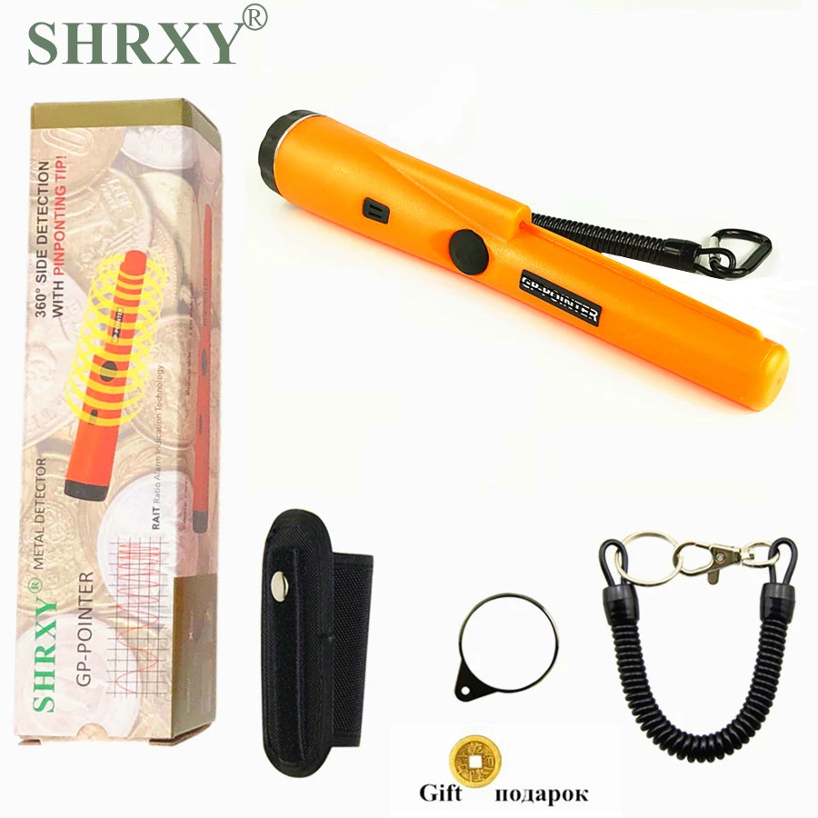 2021 NEW Pro Pinpointing Pointer Metal Detector GP-pointer Gold Target Metal Detector Static Alarm with Bracelet