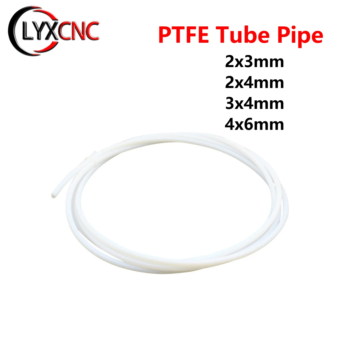 1M Tube PiPe J-head hotend RepRap Rostock Bowden Extruder Throat For filament 1.75/3.0mm ID 2mm 3mm OD 4mm 3D Printe Parts