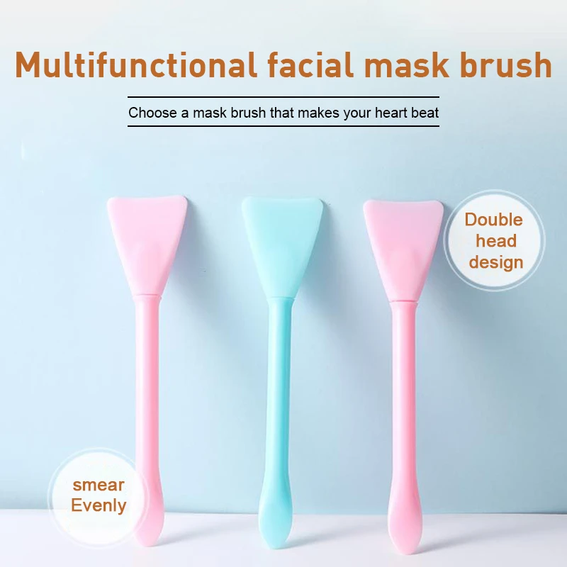 Multifunction Mask Brush Facial Soft Silicone Makeup Brushes Cosmetics DIY Masks Beauty Brush Foundation Tool for Girl Cosmetics