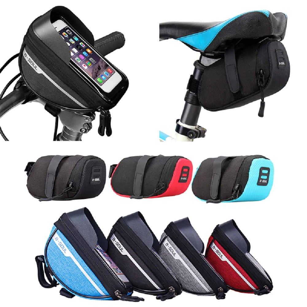 Bicycle bag Bike Phone Holder Mountain Bike Waterproof Bag Touchscreen Cell Phone Stand Waterproof Smart Mobile bolsa bicicleta