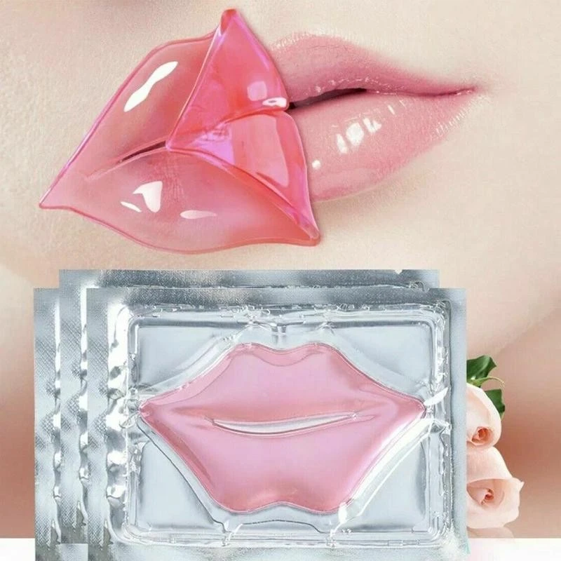 1Pcs Collagen Lip Mask Patches Hydrating Patches Repair Lines Lip Plumper Anti Lips Mask for Lip Enhancement Gel Pad