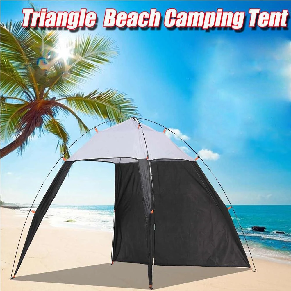 Lightweight Sun Shade Waterproof Tent Outdoors Canopy Beach Shelter Sun Shade Tent For Fishing Camping Travel Dropship