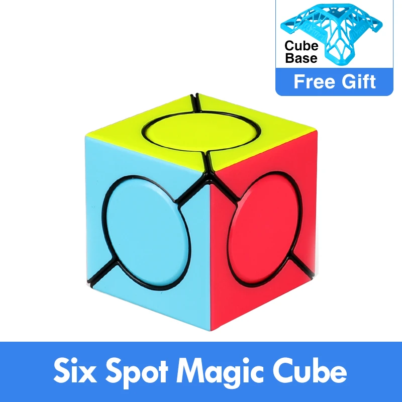 New Best Selling QiYi Six Spot Speed Magic Cube Professional FangYuan Puzzle Children Gift magico cubo Educational Toy