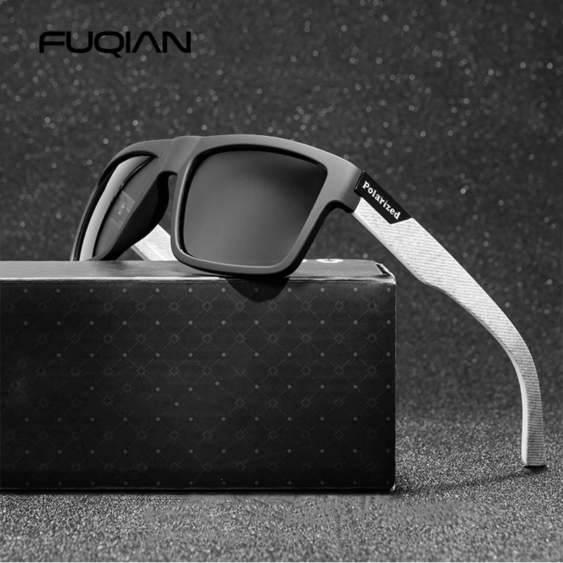 2021 Luxury Polarized Sunglasses Men Women Fashion Square Male Sun Glasses Vintage Driving Fishing Eyeglasses Sport Shades UV400