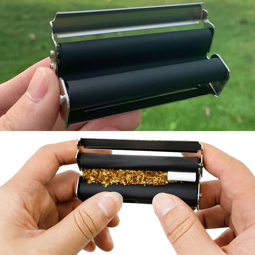 HONEYPUFF 70MM/78MM/110MM Metal Cigarette Rolling Machine Tobacco Cigarette Roller For Rolling Paper Cigarette Wrapping Machine