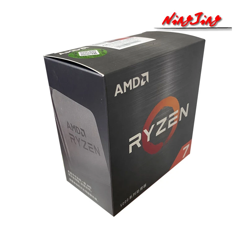 AMD Ryzen 7 5800X R7 5800X 3.8 GHz Eight-Core 16-Thread CPU Processor 7NM L3=32M 100-000000063 Socket AM4 New but without cooler