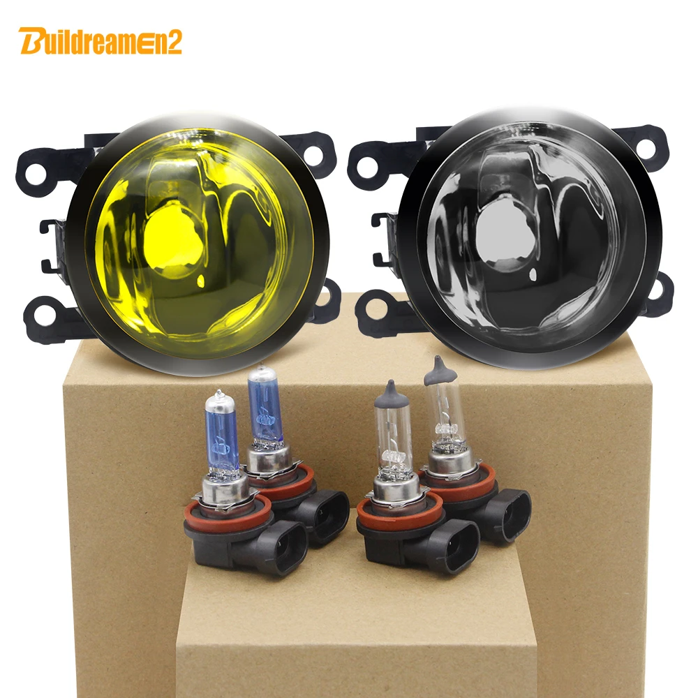 Halogen Fog Light Car Front Bumper Fog Lamp 55W 100W 12V For Ford Focus Fiesta C-Max Fusion Ranger Transit Edge EcoSport Tourneo