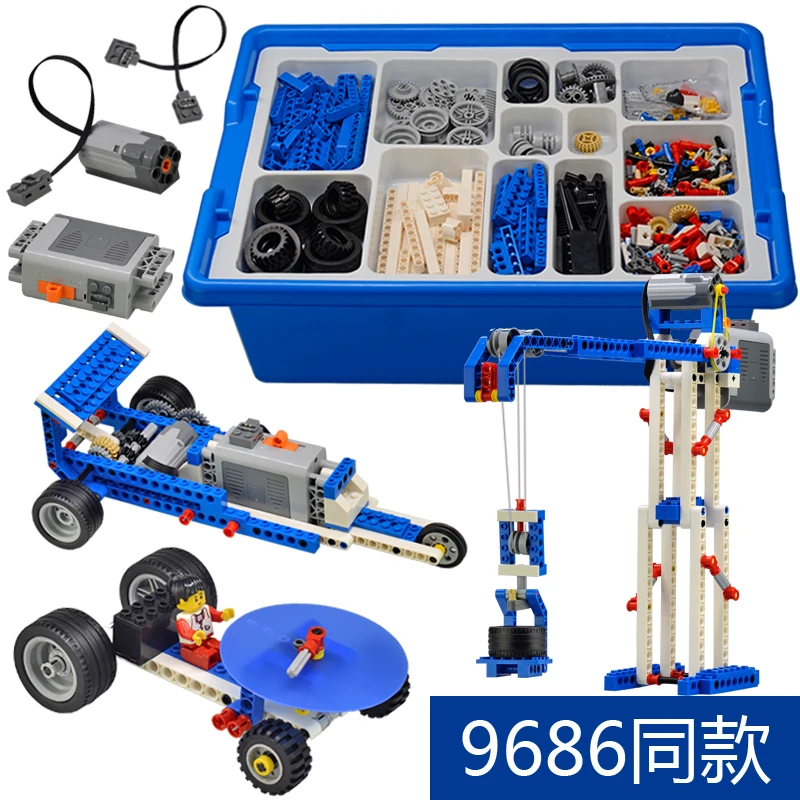 9686 High-Tech parts multi Technology MOC Parts Educational school students Learning Building Blocks power function Set for kids