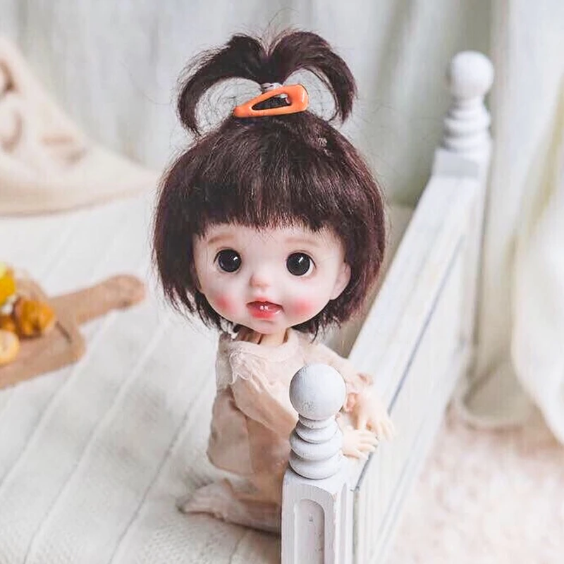 Hot 13 Moveable Jointed 16cm 1/8 Ob11 Dolls Mini BJD Baby Naked Girl Body Fashion Dolls Toy For Girls Gift