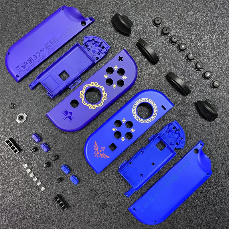 Housing joy-Con Shell Hard Case for Switch NS NX Console DIY Custom Left Right Direction Keys L R ZL ZR ABXY Button Replacement