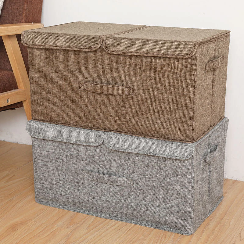 Foldable  Storage box Anti-mold Organizers Large Boxes for storage Clothes Blankets organizador storage box