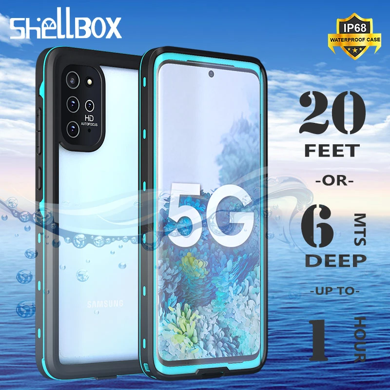 Waterproof Phone Case For Galaxy S20 S10 S9 Plus 360 Protective Shockproof Cases Cover For Samsung Note 20 10 9 Ultra Coqa Case