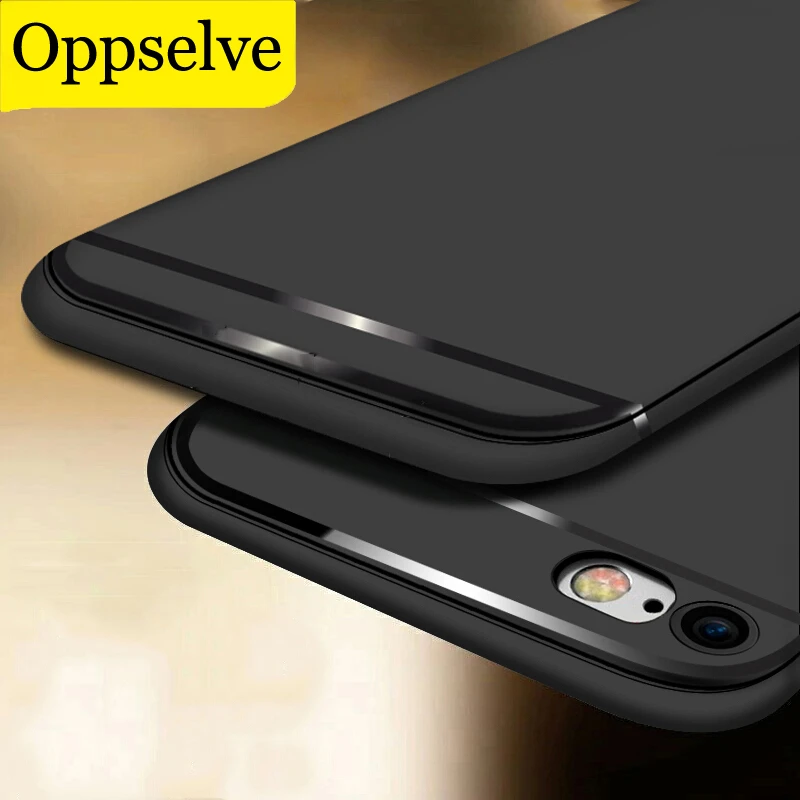 Oppselve Phone Case For iPhone 8 7 6 s Plus Luxury Soft TPU Silicone Cover Case For Apple iPhone 8 7 6 Coque Funda Capinhas Capa