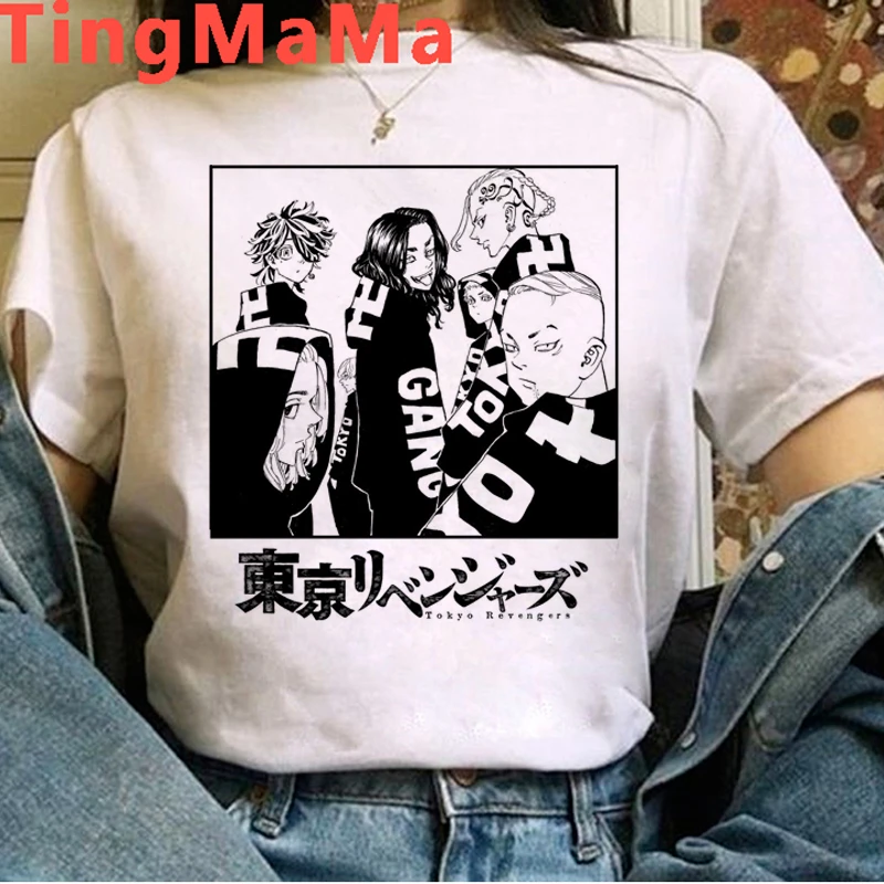 Hot Japanese Anime Tokyo Revengers T Shirt Men Kawaii Harajuku Manga Graphic Tees Anime T-shirt Unisex Summer Tops Tshirt Male