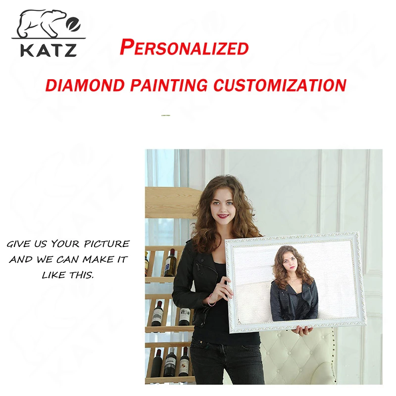 Diamond Painting Custom Photo Diy Friends Picture Mosaic Cross Stitch Decoration Full Diamond Embroidery Home Decoration