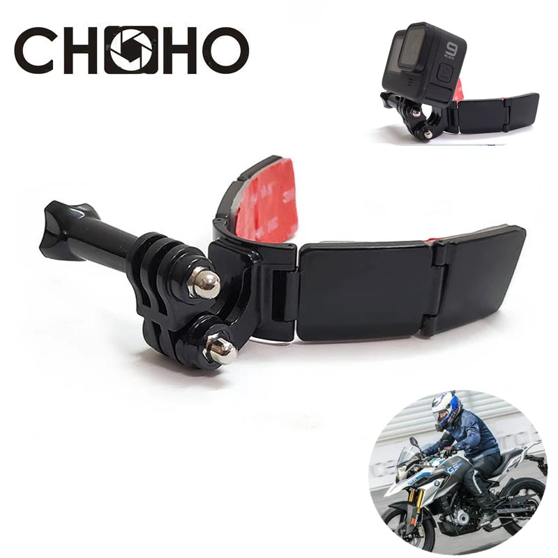 Adjustment Base Mount Riding for gopro hero 9 8 7 10 xiaomi yi 4k sjcam DJI OSMO Action Camera Helmet Mount Go Pro Accessories