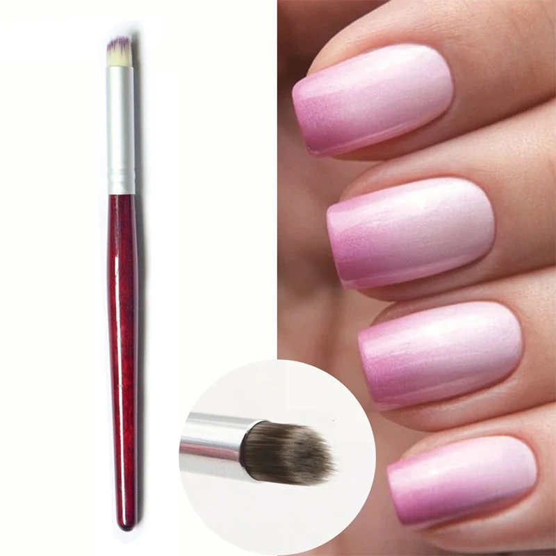 Gradient Nail Art Brush Manicure Uv Gel Polish Draw Paint Pen High Quality Nylon Hair Nail Brush nail equipment Nail Tools Pen