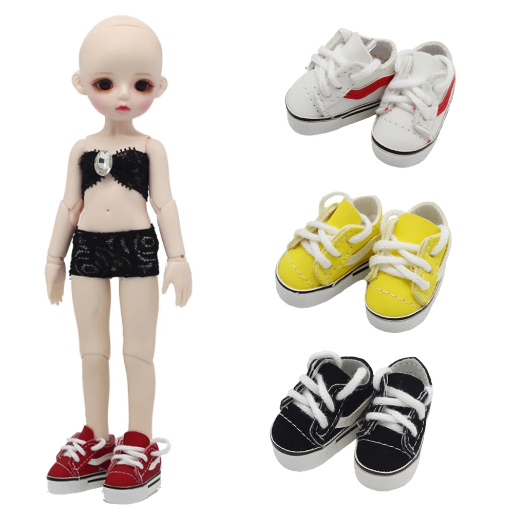 BJD 1/6 4CM Doll Shoes For Blythes Realfee Dolls Toy,Shoes for Blyth Accessories for Dolls Slipper for 15cm EXO KPOP Dolls