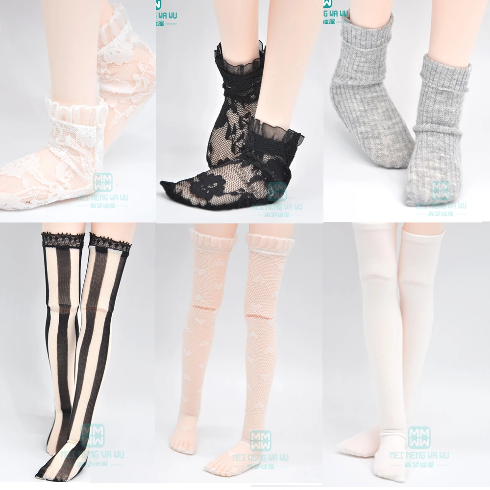 fits1/3 1/4 1/6 DD SD MSD YOSD BJD doll fashion Fine socks doll Accessories