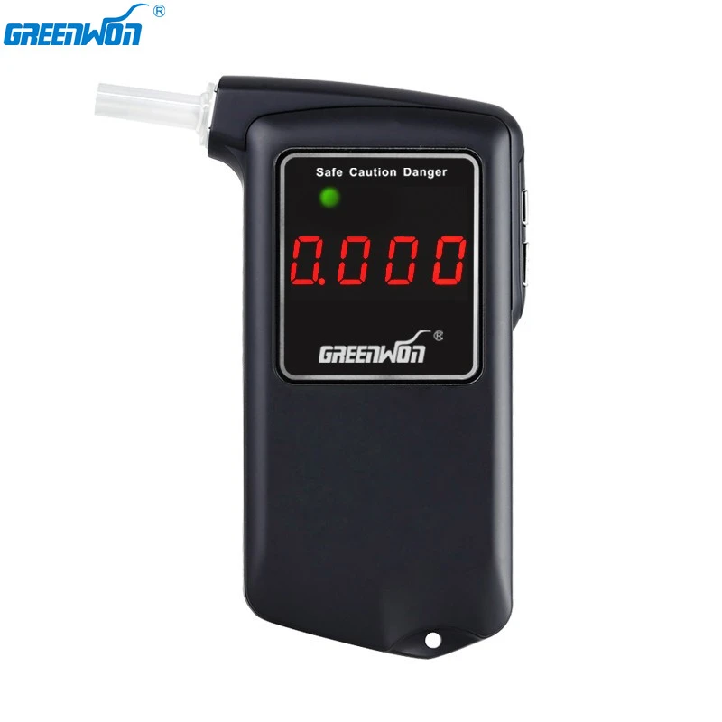 GREENWON Digital Breath Alcohol Tester LCD Breathalyzer Parking Detector car Gadget with Backlight Driving Essentials AT858S