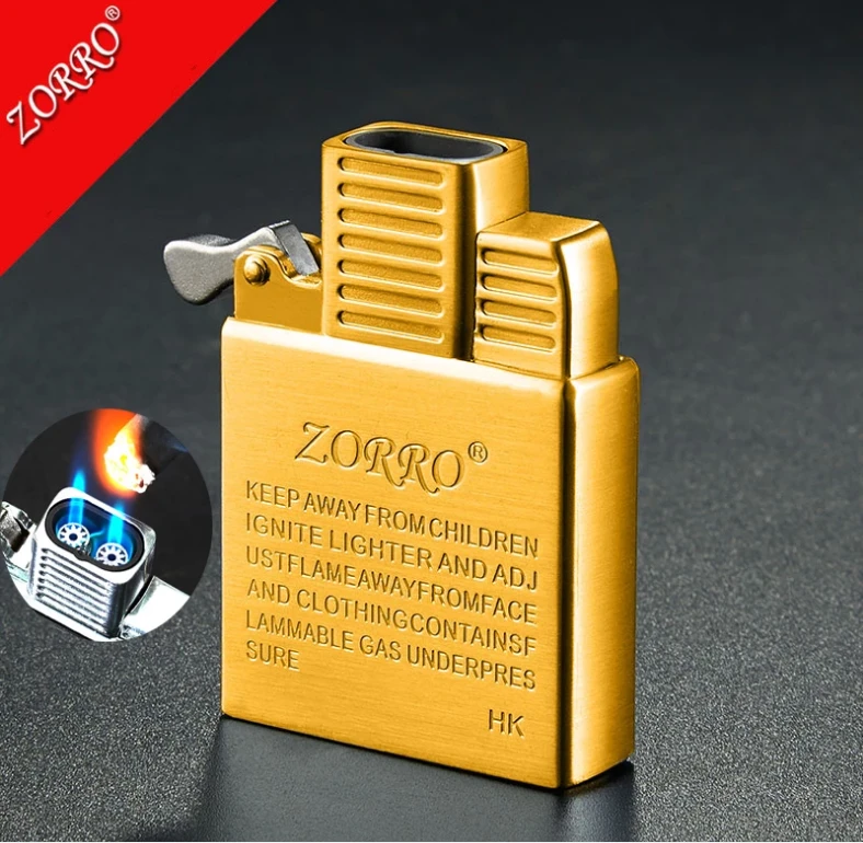 ZORRO Brass.Stainless Steel Replacement Insert Lighter New original Inner Insert Gas jet flame Kerosene igniter accessories DIY