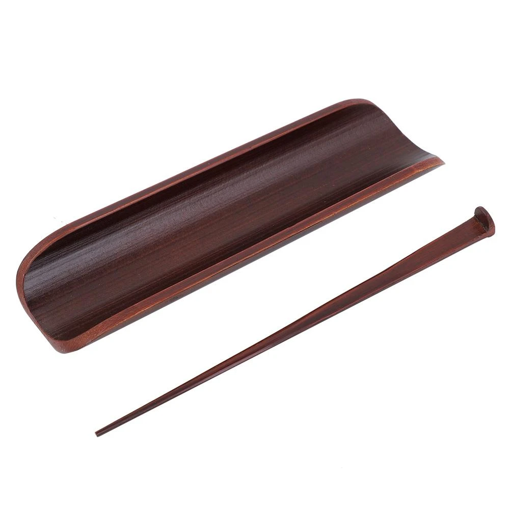 Natural Bamboo Tea Scoop Handmade Coffee Tools Vintage Tea Accessories Set Chahe Cha Ze Tea Needle High Quality Teaware Set