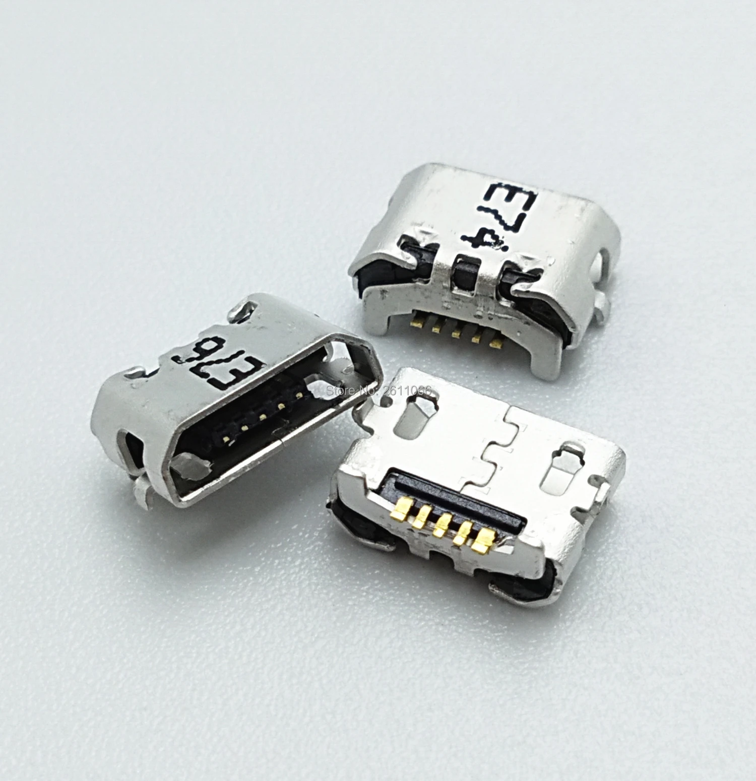 50pcs Micro USB Charging Port Dock Connector Socket For Huawei Ascend 4X 4X Y6 4A P8 C8817 P8 max P8 Lite 4C 3X Pro G750-T20