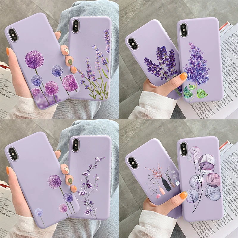 Flower TPU Case For Xiaomi Redmi Note 10 9 8 Pro 8T 9s s 7 5 9C Mi 9T A3 A2 9 SE 10 10T 11 Lite Poco X3 NFC M3 TPU Florals Cover