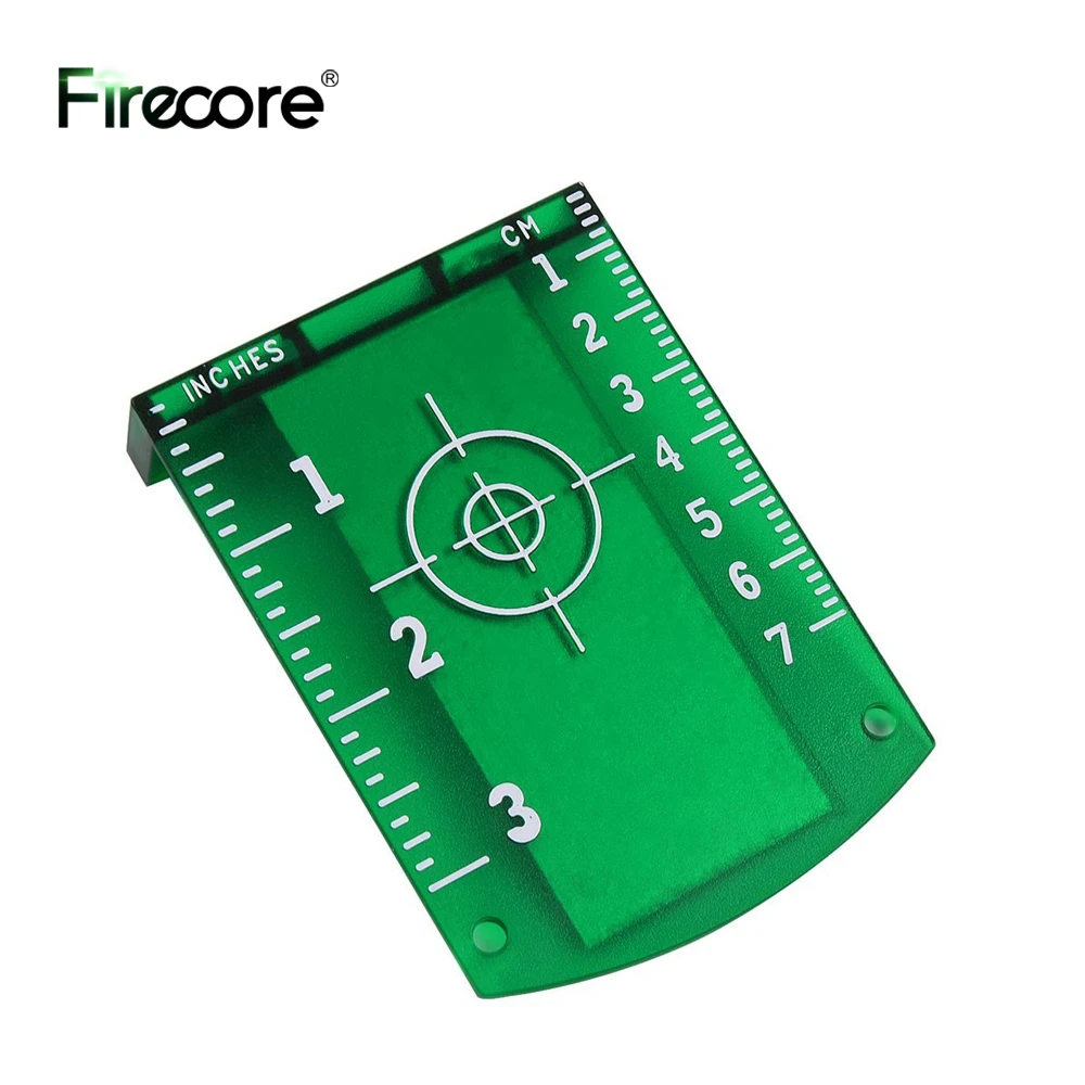 FIRECORE Laser Target Card Plate for Green Laser Level (FLT20G)