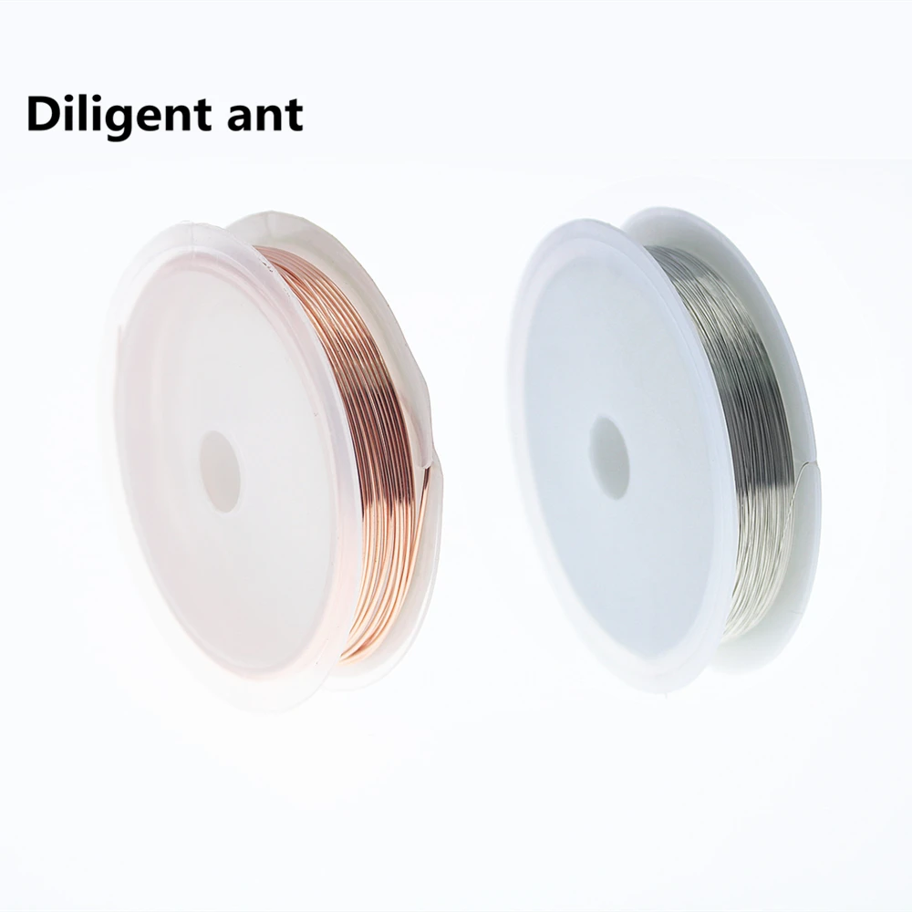 1-axis pure copper wire diameter 0.2 0.3 0.4 0.5 0.6 0.7 0.8 1.0mm manual DIY connection copper wire