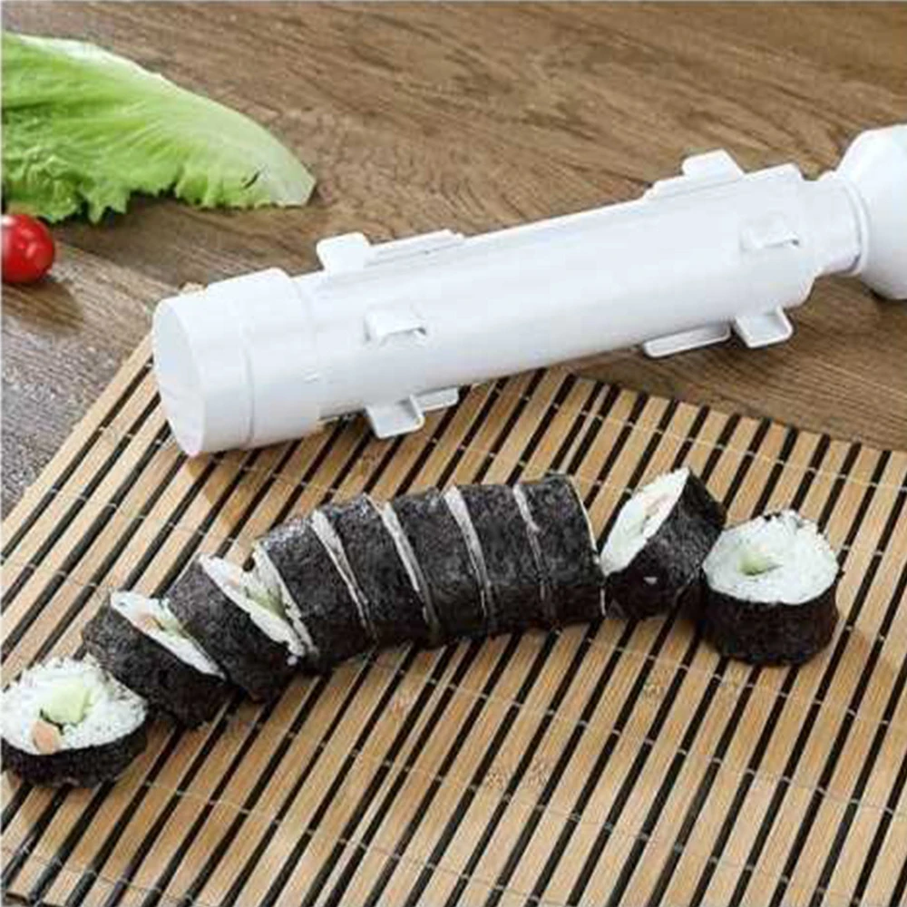 Sushi Maker Roller Japanese Rice Mold Kitchen Gadget Sushi Bazooka Vegetable Meat Rolling Tool DIY Sushi Making Machine