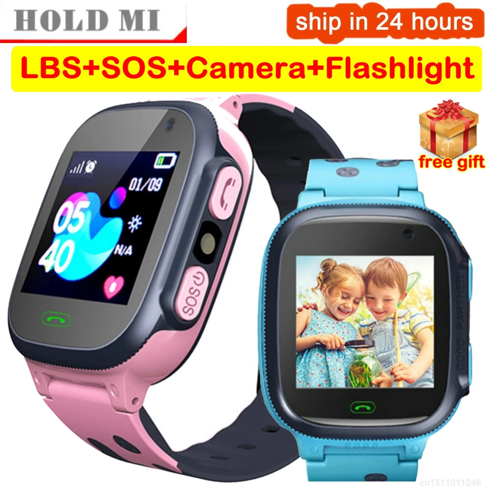 Kids Smart Watch LBS Tracker SOS Baby Smartwatch Phone Call Watch Kids Smartwatch Baby Clock Children's Watch Gifts