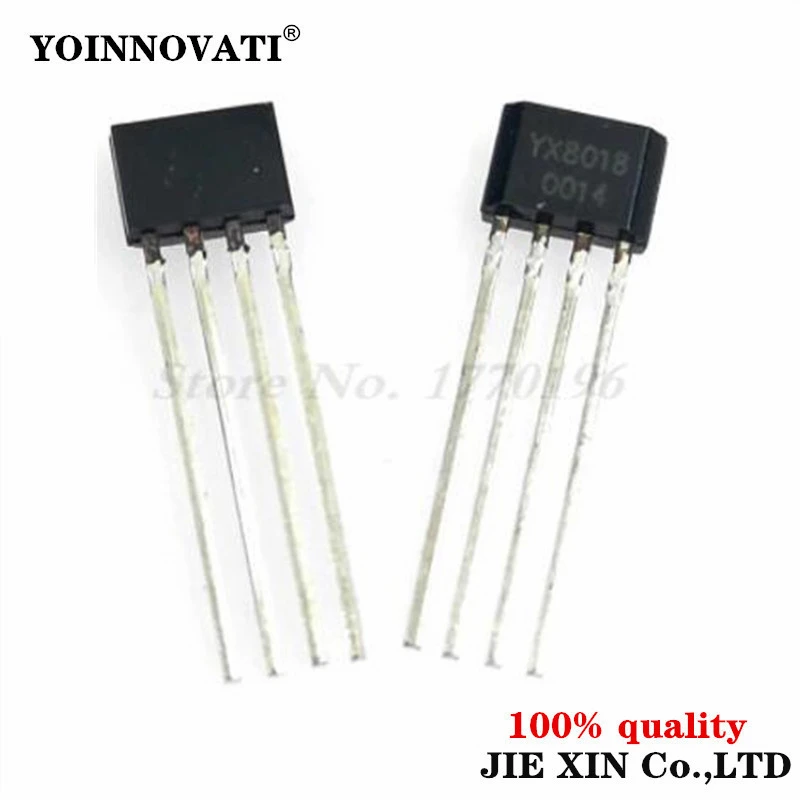 20pcs Solar LED Driver YX8018 Joule Thief DCDC Converter Booster 4 pin IC For Driving Solar Powered Garden LED lights